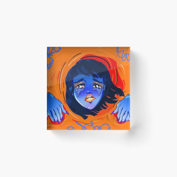Item preview, Drowning in Orange designed and sold by Tkhaeero.