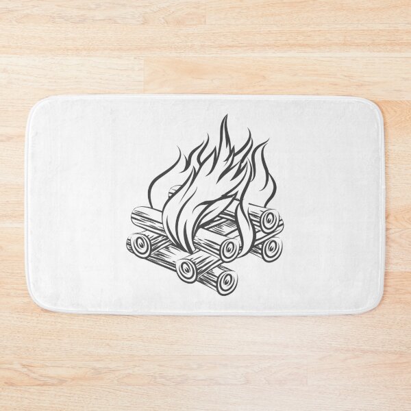 Item preview, simplehand drawing campfire art designed and sold by zaher97.