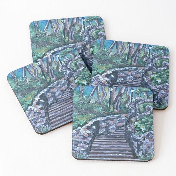 Item preview, Park Cobblestone Staircase of Tranquility designed and sold by Deborah Camp.