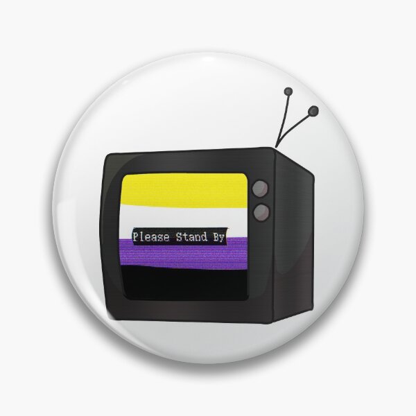 Item preview, Nonbinary TV designed and sold by DeadL3sbian.