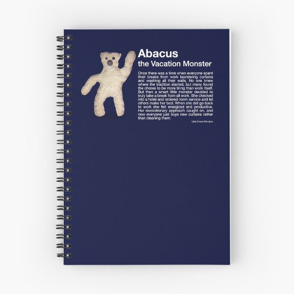 Item preview, Abacus the Vacation Monster (story) designed and sold by SAMGordonART.