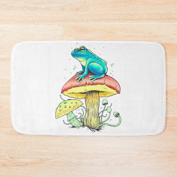 Item preview, Frog Over Mushroom Nature designed and sold by gifttat.