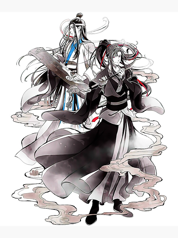 Lan Zhan mo dao zu shi anime Poster for Sale by BlancheCerfbeer