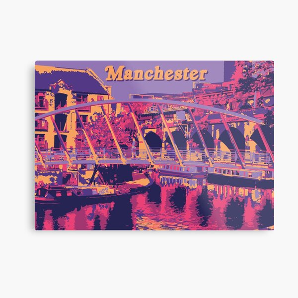 Item preview, Manchester Castlefield (Purple Pallette) designed and sold by Samjones01.