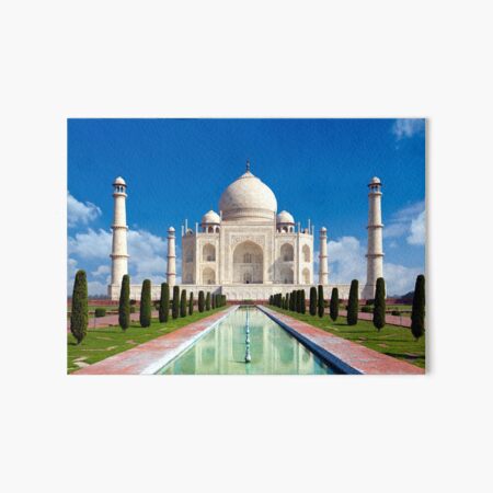 The Taj Mahal Art Board Print