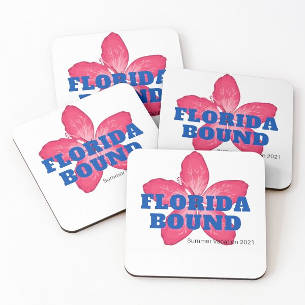 Item preview,  Florida Bound Hot Pink and Blue #SummerVacation2021 designed and sold by GeoTeasters.