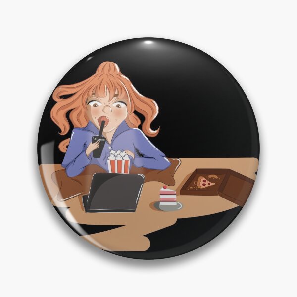 Artikelvorschau, Mitternachts-Snacking-Charakter-Illustration entworfen und verkauft von smokin-prints.