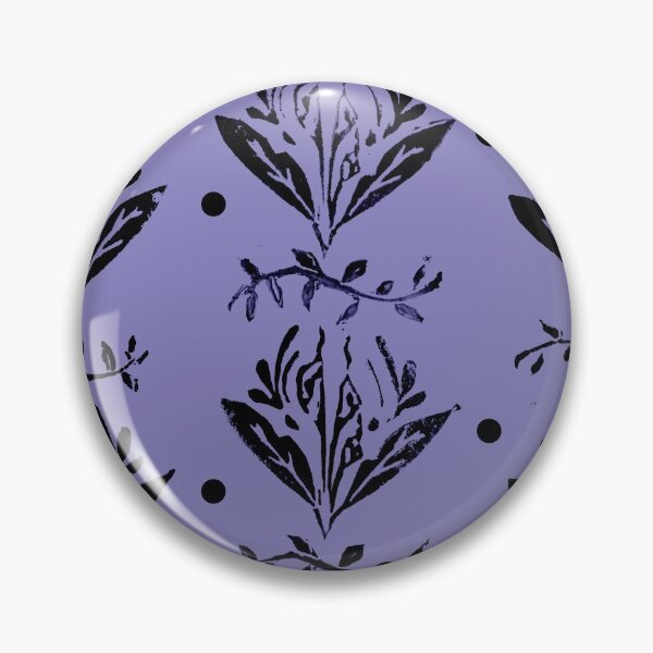 Item preview, Cala Lily stamp pattern - in purple designed and sold by BrandNameNerd.