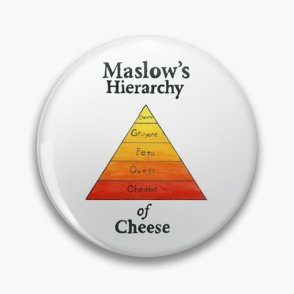 Maslows Hierarchy Lapel Pin 