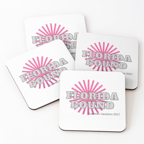 Item preview, Copy of Florida Bound Hot Pink and Gray #SummerVacation2021 designed and sold by GeoTeasters.