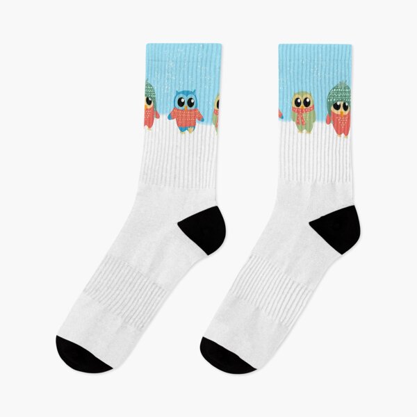 Item preview, Winter Owls Christmas designed and sold by Kittys-Art.