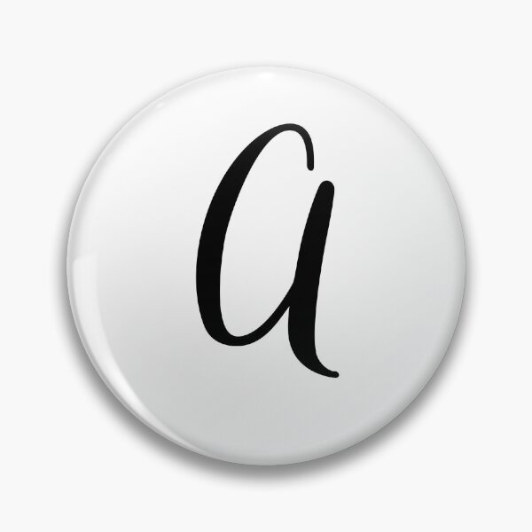Item preview, Italic Monogram Letter A designed and sold by JustSeasons.
