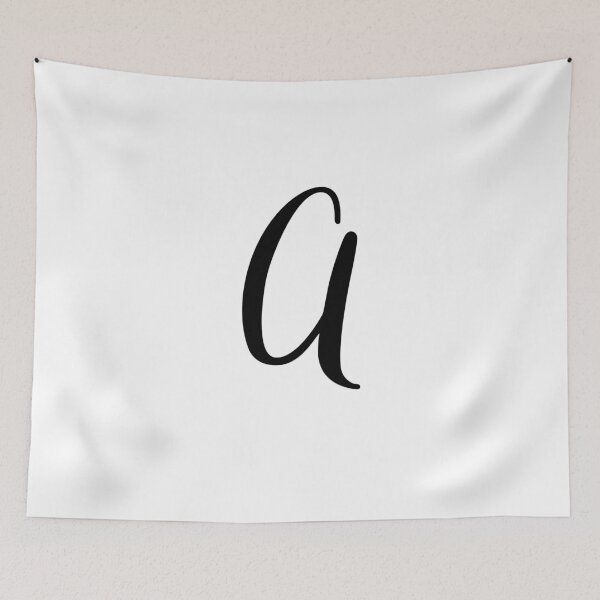 Item preview, Italic Monogram Letter A designed and sold by JustSeasons.
