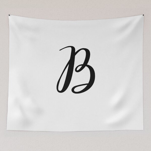 Item preview, Italic Monogram Letter B designed and sold by JustSeasons.