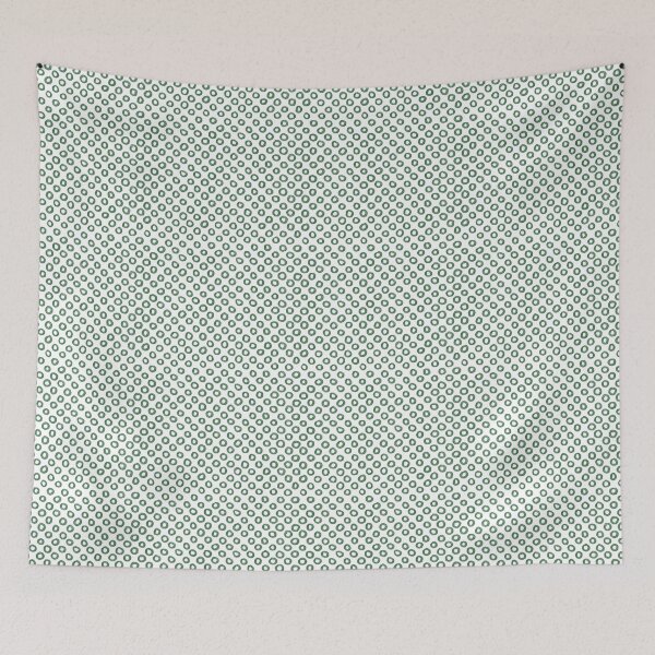 Item preview, Circle dots of Harlequin, green designed and sold by Lillieoandco.