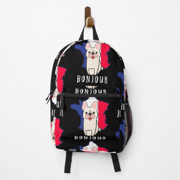 Item preview, French Bulldog Bonjour designed and sold by Mixture-DESIGN.
