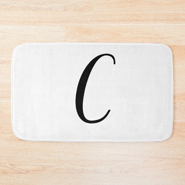 Item preview, Italic Monogram Letter C designed and sold by JustSeasons.