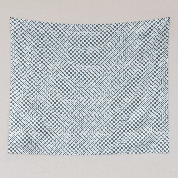 Item preview, Circle dots of Harlequin, blue designed and sold by Lillieoandco.