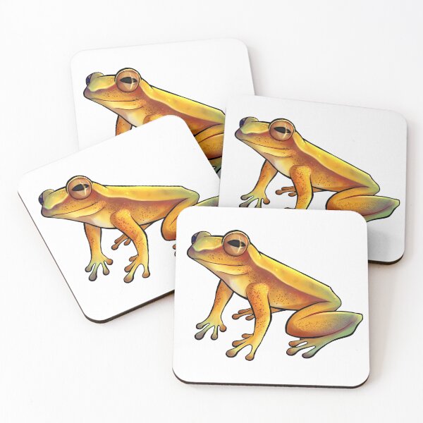 Item preview, Yellow Tree Frog designed and sold by smitewyrm.