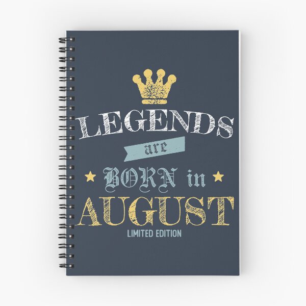 Item preview, Funny Birthday Legends are Born in August designed and sold by wingstar.