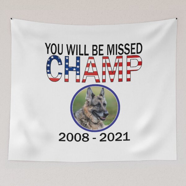 Item preview, You Will Be Missed Champ 2008-2021 designed and sold by HQGraphic.