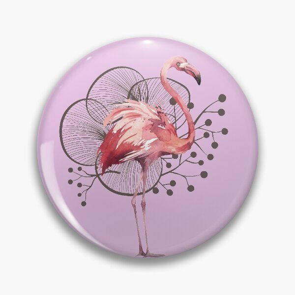 Item preview,  Watercolour Flamingo Artwork | Typography Artwork  designed and sold by art-fox.