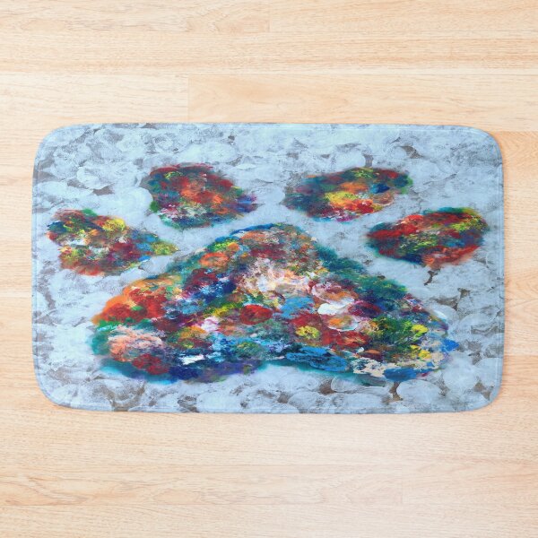 Item preview, Rainbow Fingerprint Pet Pawprint designed and sold by Deborah Camp.
