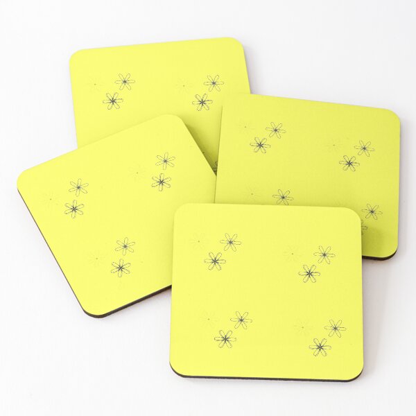 Item preview, Flowers on yellow background designed and sold by MsGina785.