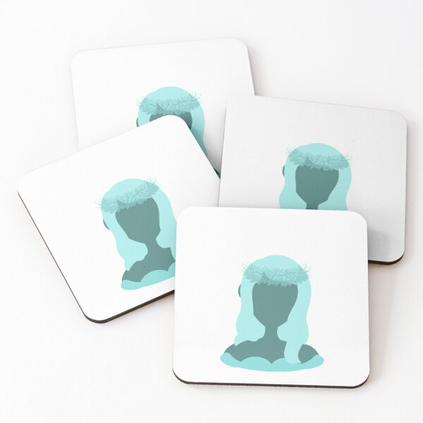 Item preview, Ocean Flower Princess silhouette designed and sold by crazysdesigns.