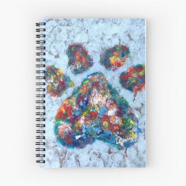 Item preview, Rainbow Fingerprint Pet Pawprint designed and sold by Deborah Camp.