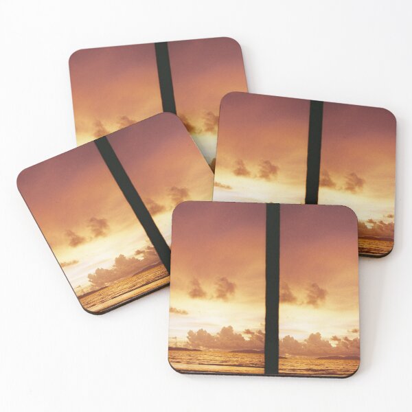 Item preview, Film photography half frame. Sea view film photography at sunset the orange light of the sky and the clouds at the sea. designed and sold by DecorForYou.