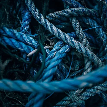 Artwork thumbnail, Blue Rope by Jujuzinha21