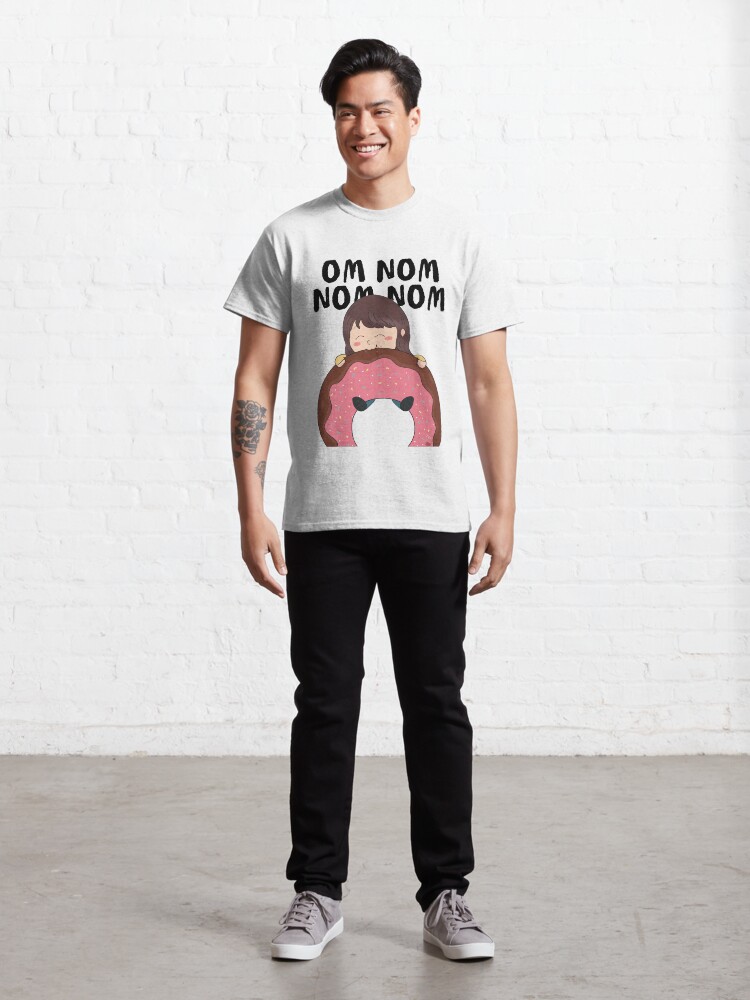 Alternate view of Donut eater Ahiru Classic T-Shirt