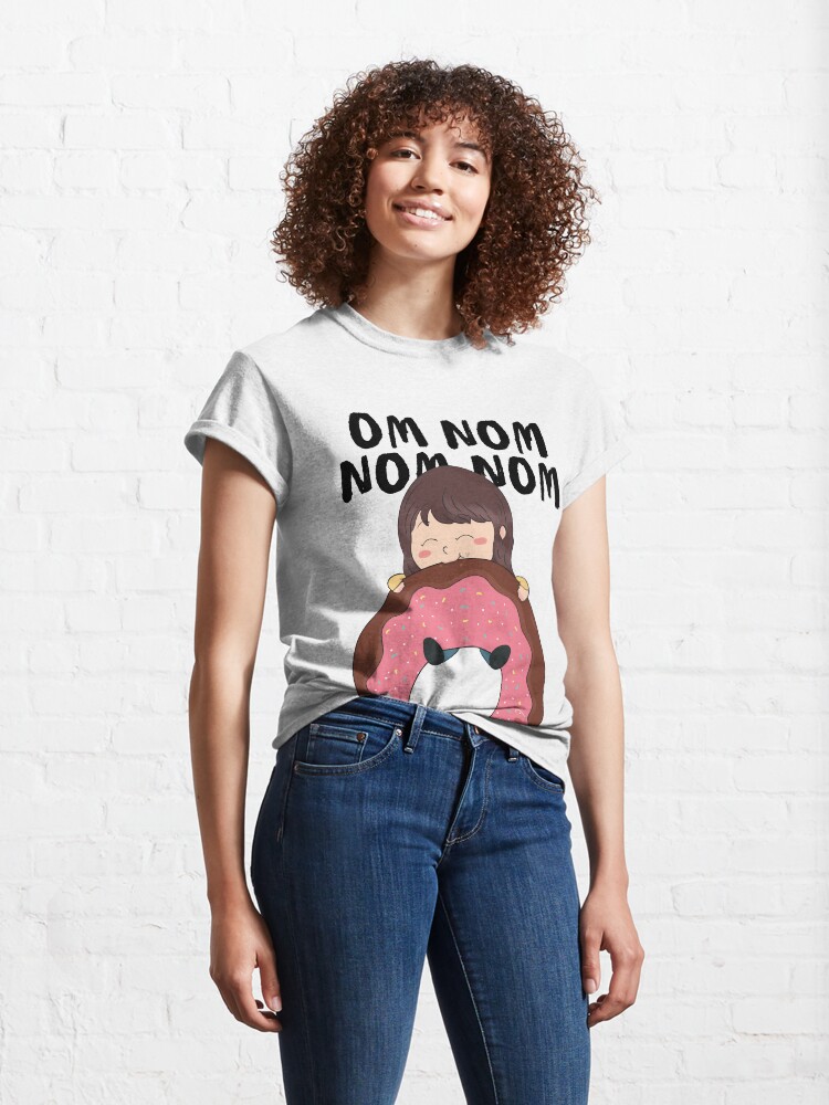 Alternate view of Donut eater Ahiru Classic T-Shirt