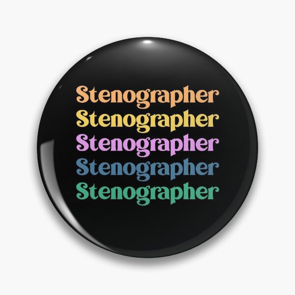 Item preview, Retro Stenographer designed and sold by MystroDesigns.