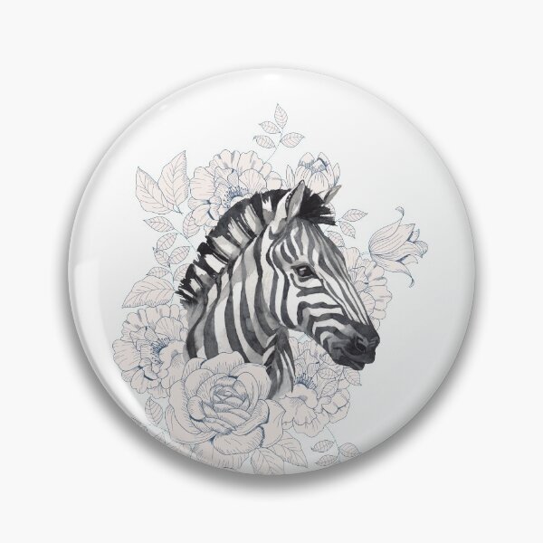 Item preview, Zebra Watercolour Artwork | Typography Artwork  designed and sold by art-fox.