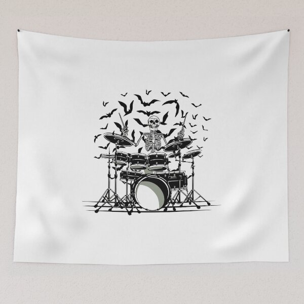 Item preview, drums t shirts  designed and sold by HAKAMX.