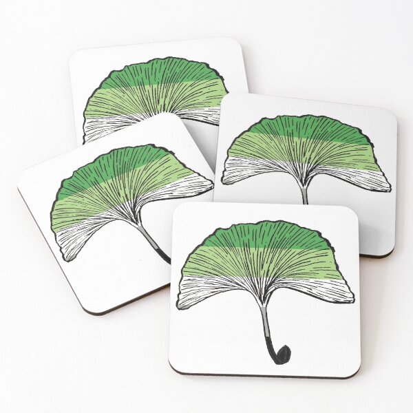 Item preview, Aromantic Pride Gingko designed and sold by -Senaar-.