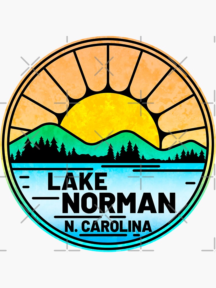 Sticker for Sale mit Lake Norman North Carolina