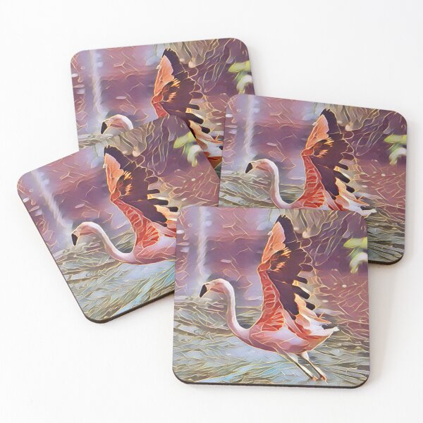 Item preview, Fabulous Flamingo In Gemstone designed and sold by Fearless-Fox.