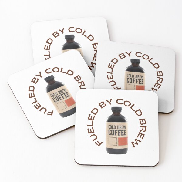 Item preview, Fueled by Cold Brew designed and sold by geekygirlprint.