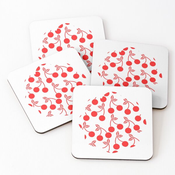 Item preview, red cherries pattern 8 designed and sold by kyds.