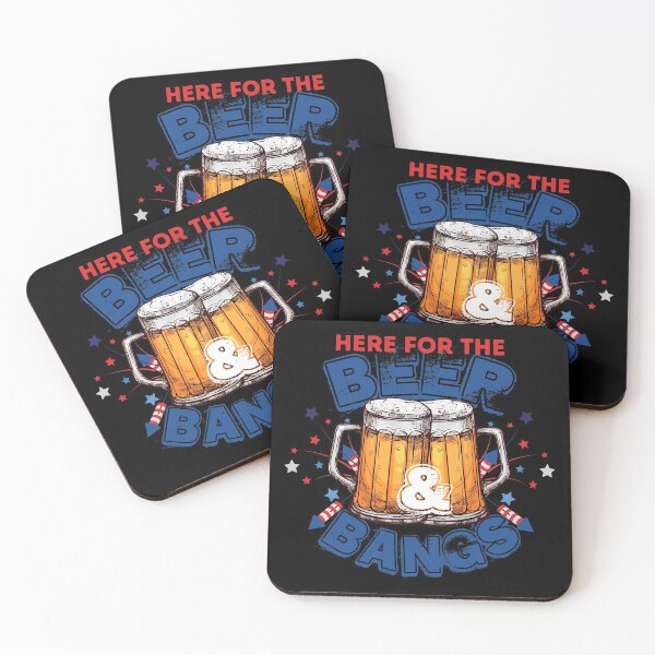 Item preview, Beer & Fireworks 4th July 2021-Funny Independence Day Quote designed and sold by Mary Maple.