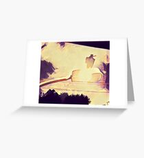magpie sun Greeting Card