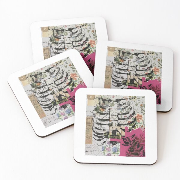 Item preview, Floral ribcage print  designed and sold by Ech0mun.