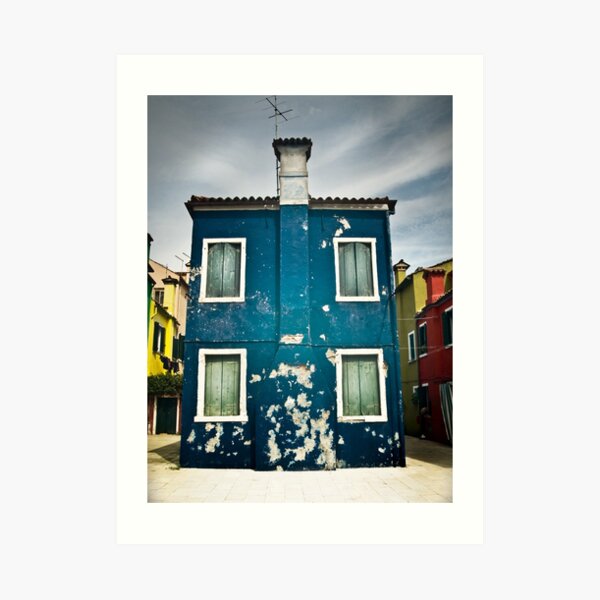 Burano, Venice Art Print