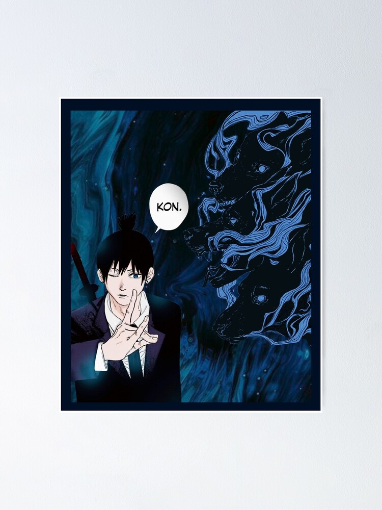 "Chainsaw Man Aki wolf devil" Poster by YunesNj Redbubble