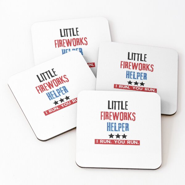 Item preview, Little Fireworks Helper I Run You Run 4th of july 2021 Gifts Holidays Independence Day designed and sold by sichaz.