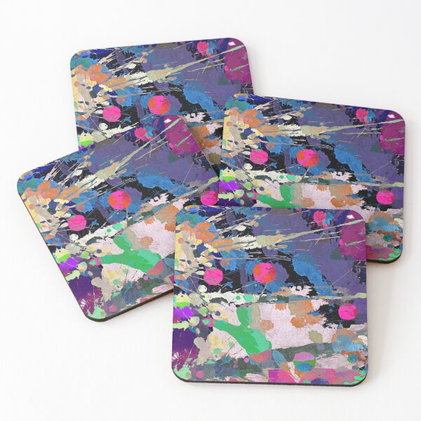 Item preview, abstract splatter paint designed and sold by anniemarge.