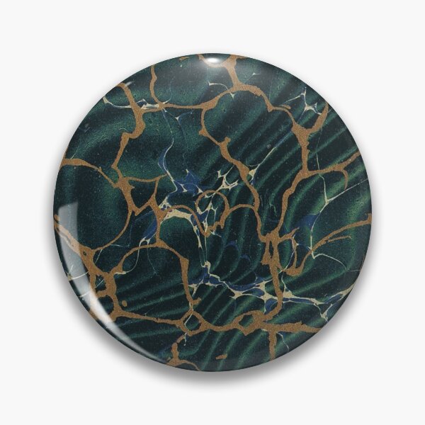 Item preview, Forest Green Marbleized French Endpaper designed and sold by WandaStar.